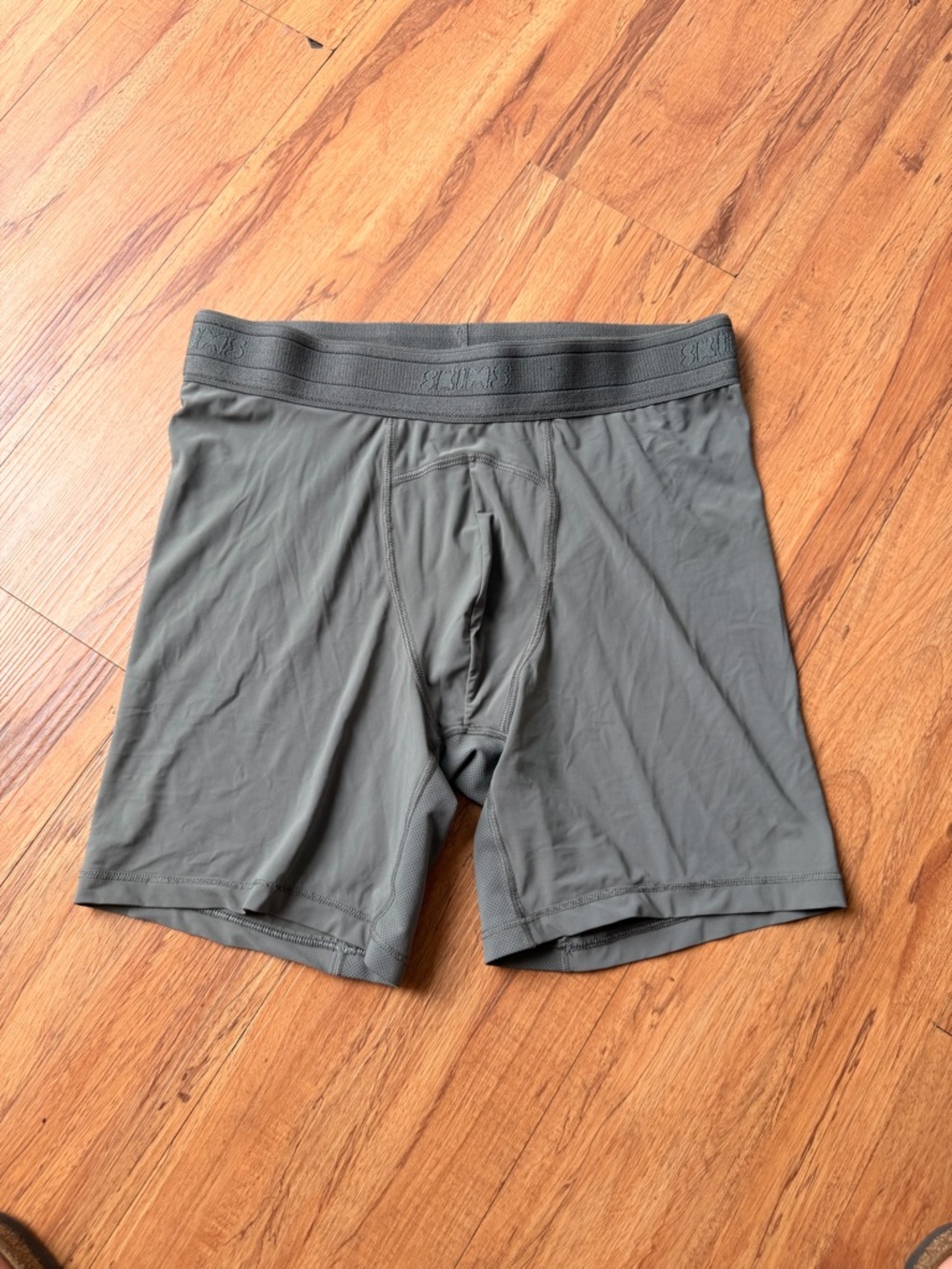 SKIMS Men's Boxer Briefs - Olive Gray